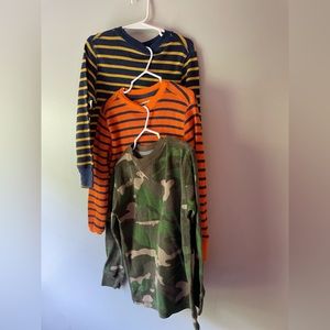 3 Boy’s 6-7 Long-Sleeved Thermals Tops
